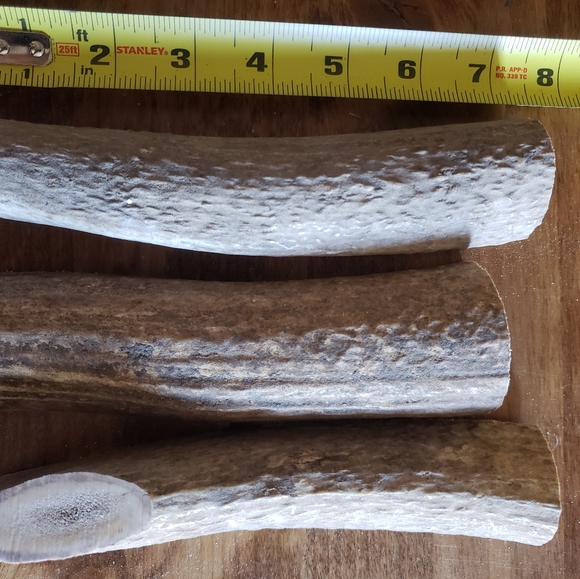(4)Large (6-8") Split Elk Antler Dog Chews A Grade Antler - Picture 2 of 2